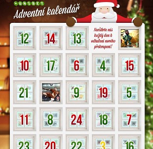 Adventný kalendár v Unibet